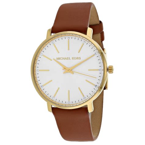 michael kors models with watches|Michael Kors women's leather watches.